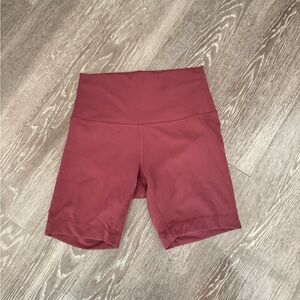 LULU LEMON biker shorts 6”
